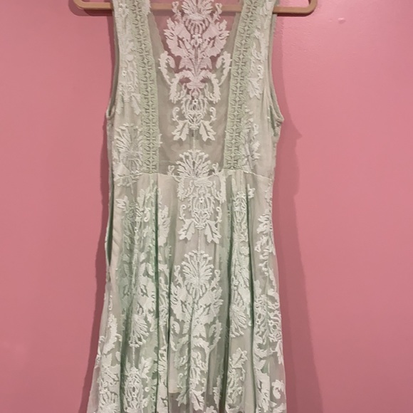 Intricate mint green FP lacey DRESS - Picture 5 of 10